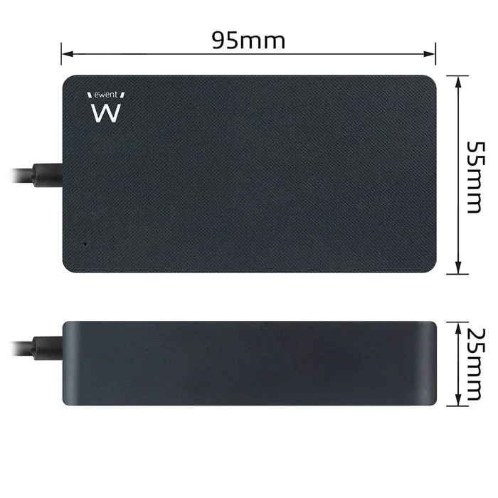 Ewent Cargador USB Tipo C 65W EW3980 Negro Ewent Cargador USB Tipo C 65W EW3980 Negro