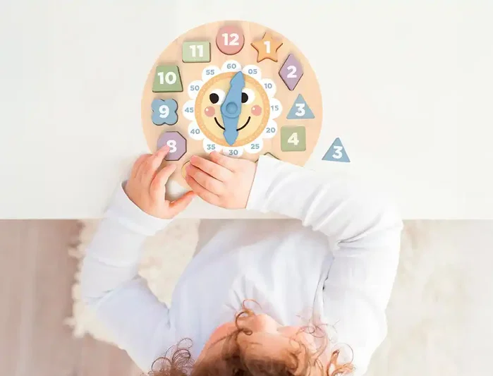 Imaginovo Reloj de Madera Educativo de 13 piezas