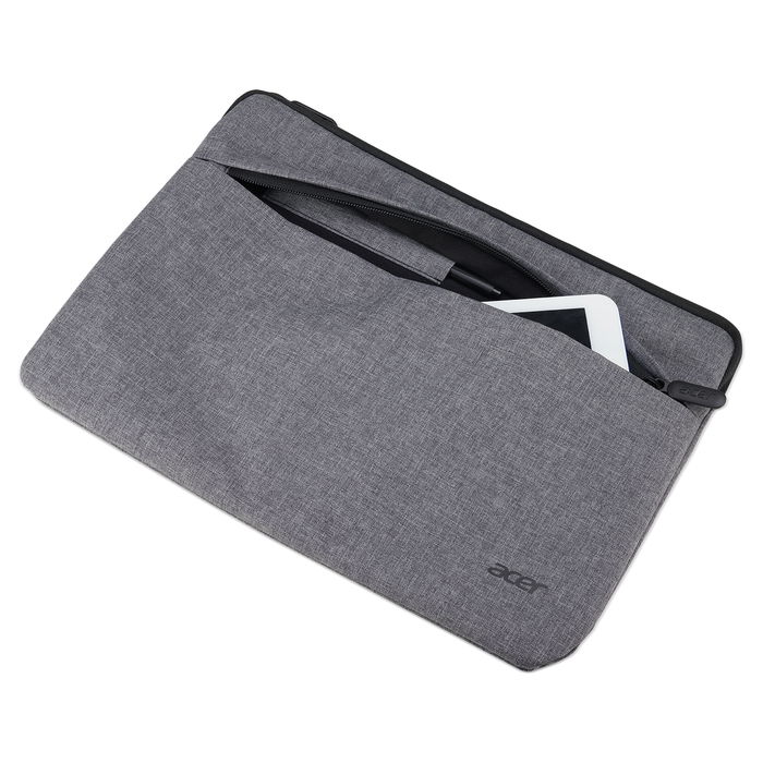 Acer NP.BAG1A.296 Funda Protectora para Portátil de 11.6" Gris con Bolsillo Delantero
