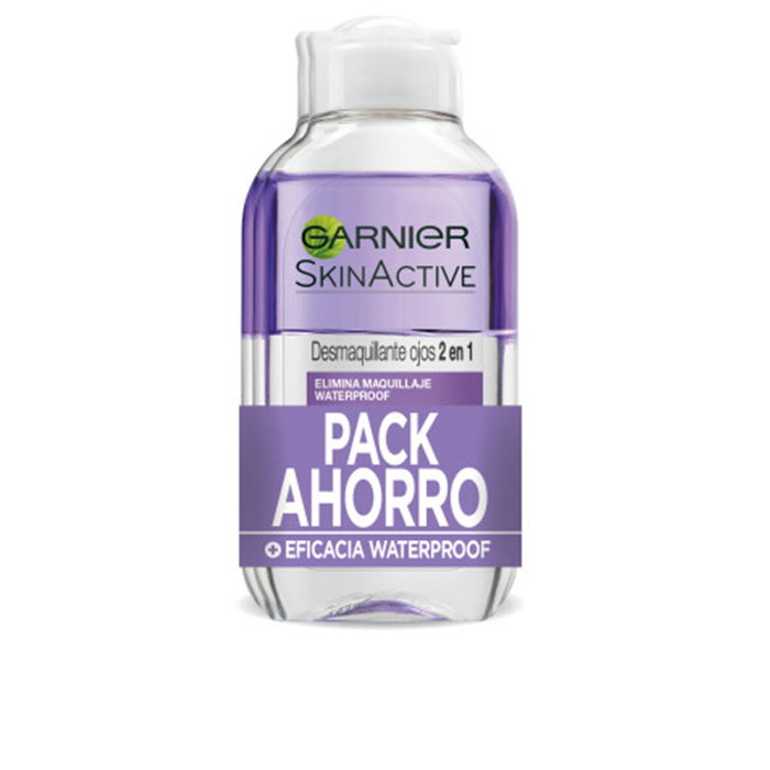 Garnier SKINACTIVE Desmaquillante de ojos 2en1 Pack 2 x 125 ml Garnier SKINACTIVE Desmaquillante de ojos 2en1 Pack 2 x 125 ml