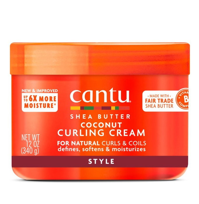 Cantu Shea Butter For Natural Hair Coconut Curling Cream 340g (Reacondicionado) Cantu Shea Butter For Natural Hair Coconut Curling Cream 340g (Reacondicionado)