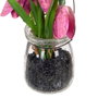 Ixia Planta Rosa Artificial Decoración 7 x 7 x 20 cm
