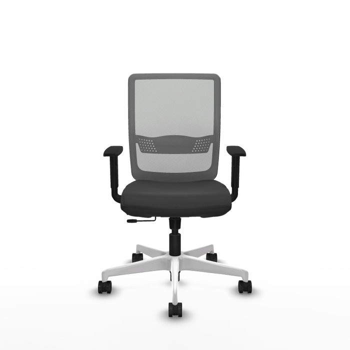 PIQUERAS Y CRESPO Silla de oficina Haches Gris con mecanismo Sincro/Traslack PIQUERAS Y CRESPO Silla de oficina Haches Gris con mecanismo Sincro/Traslack