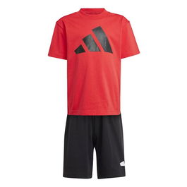 Conjunto Deportivo para Niños Adidas JC9723 Rojo