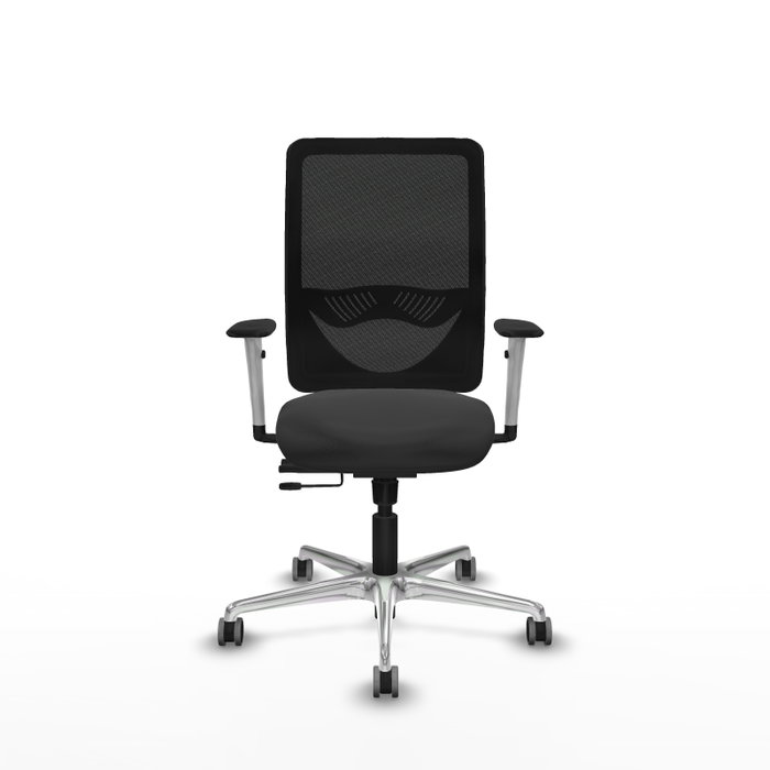 PIQUERAS Y CRESPO Silla de oficina Zulema Gris oscuro y Negro PIQUERAS Y CRESPO Silla de oficina Zulema Gris oscuro y Negro