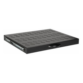 EQUIP Bandeja deslizante EZVS-19-1-60-B de 19 pulgadas, negro
