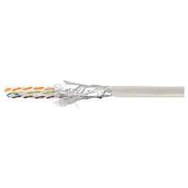EQUIP 401486 - Cable de Red Cat6 F/UTP Gris LSZH para Instalación, 305 m, AWG 23, Solid, Conductor de Cobre, Cumple RoHS y CPR