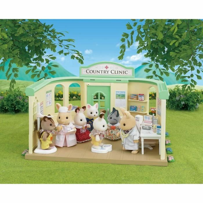 Sylvanian Families 5096 Consultorio Médico con Accesorios para Niñas a Partir de 4 Años Sylvanian Families 5096 Consultorio Médico con Accesorios para Niñas a Partir de 4 Años