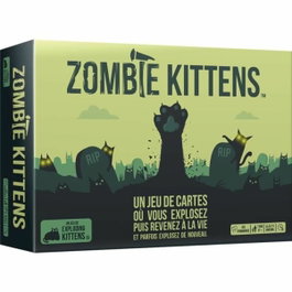 Asmodee Gatitos explosivos: gatitos zombies