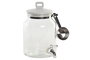 DKD Home Decor Dispensador de Jabón Colada de Cristal 3L