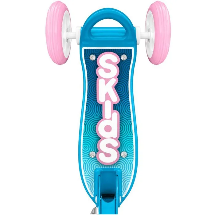 Stamp Patinete plegable de 3 ruedas Skids Control Explore Rosa