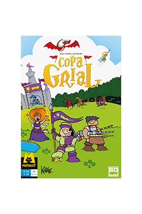 SD GAMES Juego Copa Grial Español, Juego de Mesa para 3-8 Jugadores, +10 Años, Roles Ocultos, Faroleo y Estrategia