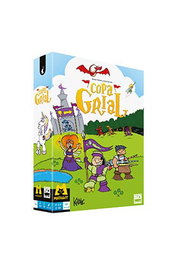 SD GAMES Juego Copa Grial Español, Juego de Mesa para 3-8 Jugadores, +10 Años, Roles Ocultos, Faroleo y Estrategia