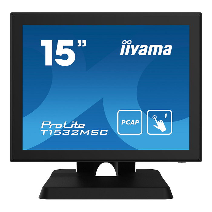 iiyama T1532MSC-B5X Monitor Táctil de 15 pulgadas LCD 4:3 Bezel Free LED iiyama T1532MSC-B5X Monitor Táctil de 15 pulgadas LCD 4:3 Bezel Free LED