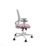 PIQUERAS Y CRESPO Silla de oficina Cilanco Rosa y Blanca