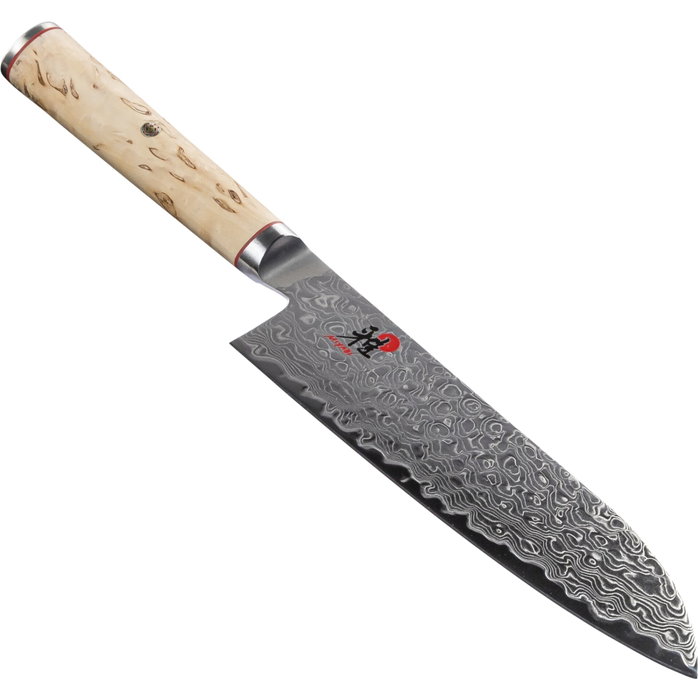 Miyabi 5000 MCD Cuchillo Santoku de 18 cm con mango de madera de abedul