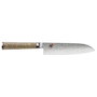 Miyabi 5000 MCD Cuchillo Santoku de 18 cm con mango de madera de abedul