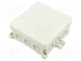SIMET FASTBOX Caja de Conexiones Empotrada Gris 100x100x40mm