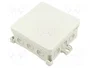 SIMET FASTBOX Caja de Conexiones Empotrada Gris 100x100x40mm