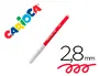 Carioca Rotulador Joy Punta Fina 2,8 mm Lavable Color Rojo