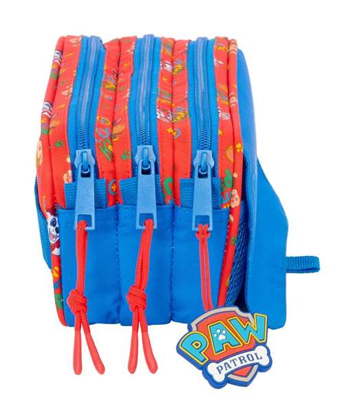 Safta Portatodo Triple Big Paw Patrol "Cool" 21,5x10x8 cm