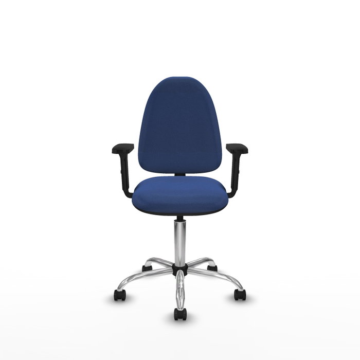 PIQUERAS Y CRESPO Silla de oficina Aýna Azul marino con Brazos 2D PIQUERAS Y CRESPO Silla de oficina Aýna Azul marino con Brazos 2D