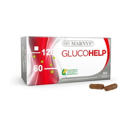 Marnys Glucohelp 60 cápsulas - Complemento alimenticio con cromo y canela para niveles normales de glucosa