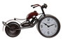 DKD Home Decor Reloj de Metal y Cristal Moto Rojo