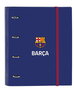 Carpeta de anillas F.C. Barcelona Rojo Azul marino 27 x 32 x 3.5 cm