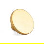 Viefe Pomo Como Ø41 Acabado Oro Cepillado para Muebles y Armarios