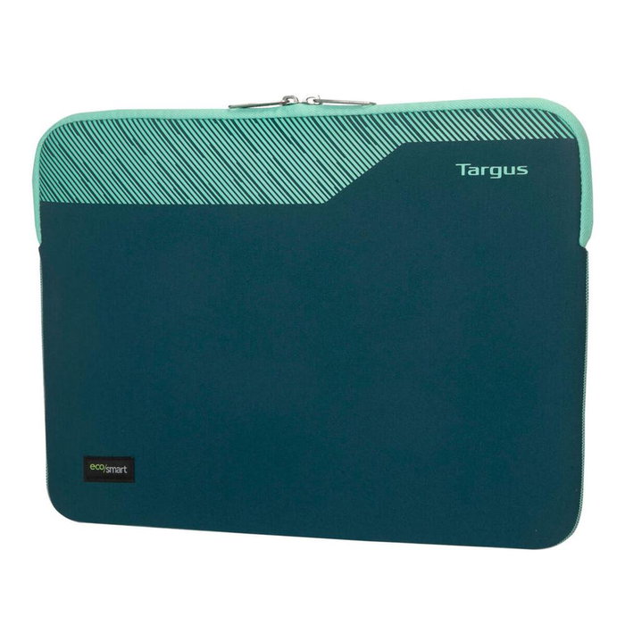 Targus Pulse Funda Portátil 14 Pulgadas Neopreno Verde, Protectora contra Rayones y Agua, Compatible hasta 35.6 cm (14")
