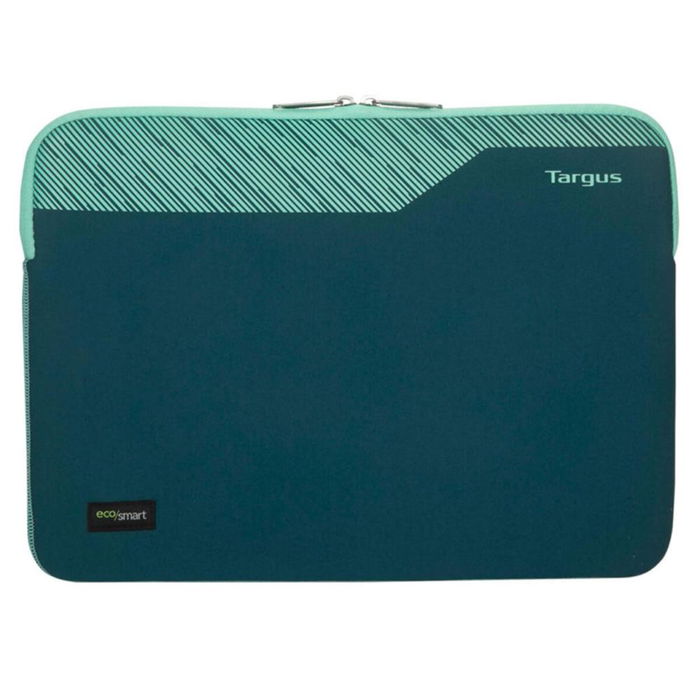 Targus Pulse Funda Portátil 14 Pulgadas Neopreno Verde, Protectora contra Rayones y Agua, Compatible hasta 35.6 cm (14")