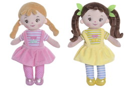 DKD Home Decor Muñeca Poliéster Surtido de 2 Unidades