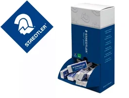 Staedtler 526/50 Goma de Borrar Mars Plastic, Expositor de 40 Unidades, para Lápiz