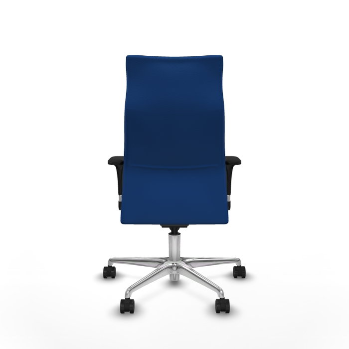 PIQUERAS Y CRESPO Sillón Albacete Azul con Mecanismo Sincro y Base de Aluminio PIQUERAS Y CRESPO Sillón Albacete Azul con Mecanismo Sincro y Base de Aluminio