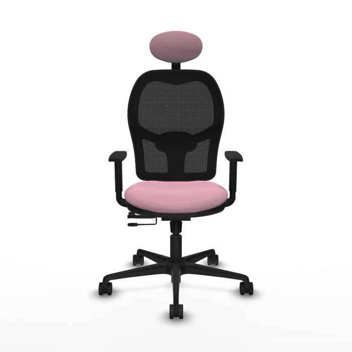 PIQUERAS Y CRESPO Silla de oficina Jorquera Rosa y Negro PIQUERAS Y CRESPO Silla de oficina Jorquera Rosa y Negro