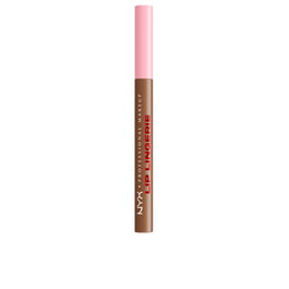Nyx Professional Make Up Lip Lingerie Stain Delineador de Labios Líquido #04 Steamy Spice, 1 unidad con acabado satinado y larga duración