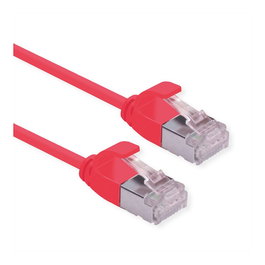 ROLINE GREEN 21.44.3316 Cable de parcheo Cat.6A U/FTP Rojo, 3 m
