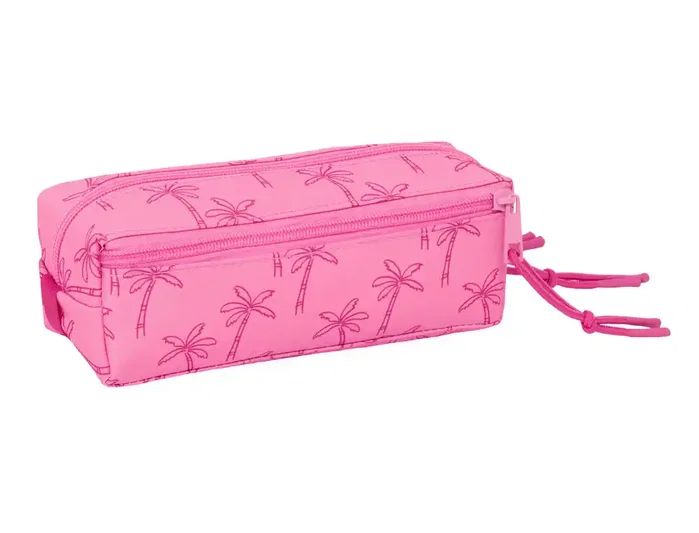 Safta Portatodo Triple Pequeño Stitch Chill con Goma Elástica