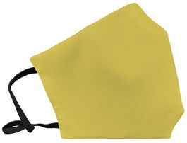 Mascarilla De Proteccion Reutilizable Fuli Grande Talla L Braid Amarillo