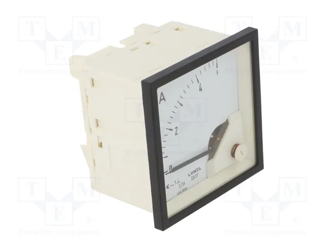 LUMEL EA17N Amperímetro Analógico para Panel 0÷5A AC True RMS