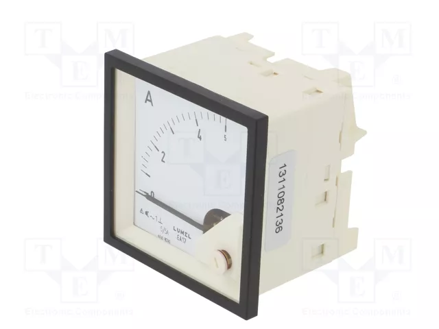 LUMEL EA17N Amperímetro Analógico para Panel 0÷5A AC True RMS