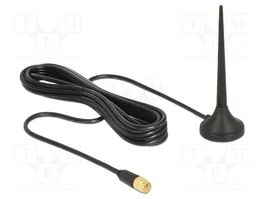DeLOCK 12416 Antena omnidireccional LTE/GSM/UMTS con conector SMA y cable de 2 m