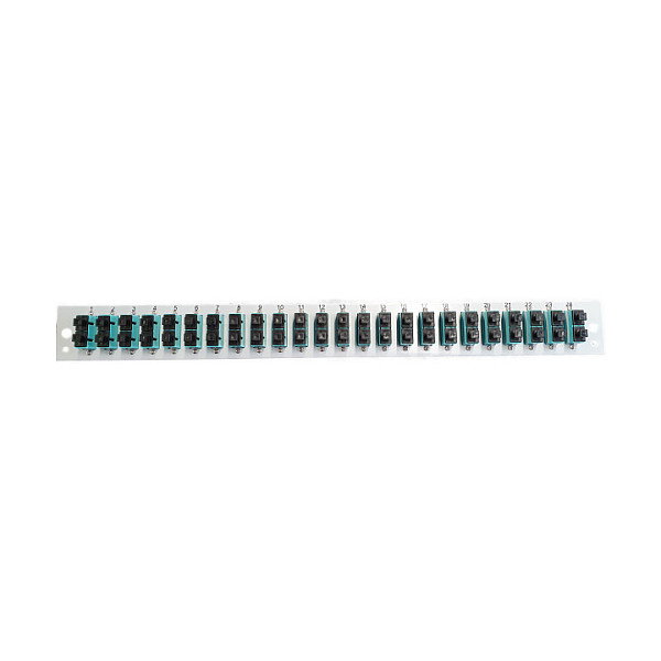 EFB Elektronik SB-FP-24SC-D-V-OM4 Placa frontal con 24 x SC Duplex OM4 vertical, gris EFB Elektronik SB-FP-24SC-D-V-OM4 Placa frontal con 24 x SC Duplex OM4 vertical, gris