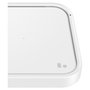 SAMSUNG Cargador Inalámbrico Pad EP-P2400 Blanco, 15W Carga Rápida Qi, Compatible con Galaxy S22/S21/S20/Note/Serie Z e iPhone 11/X/8