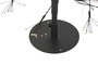 DKD Home Decor Árbol de Navidad Negro Metal LED 55 x 150 x 55 cm