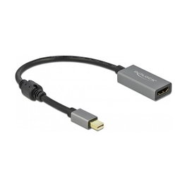 DeLOCK Adaptador Activo mini DisplayPort 1.4 a HDMI 4K 60 Hz HDR