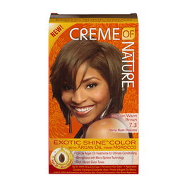 Creme of Nature Crema de Color Argan Oil Medium Warm Brown 7.3