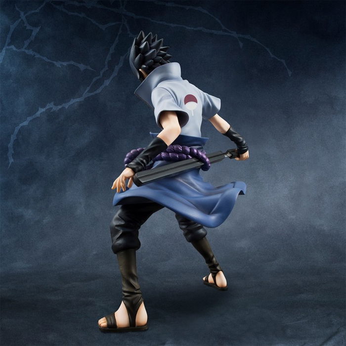 Megahouse Figura Naruto Shippuden Sasuke Uchiha PVC Escala 1/8 24 cm