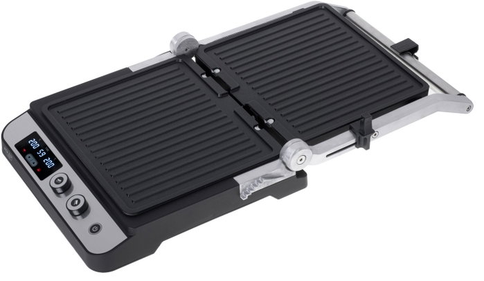 Adler AD 3059 Parrilla Eléctrica 2 en 1 Plata